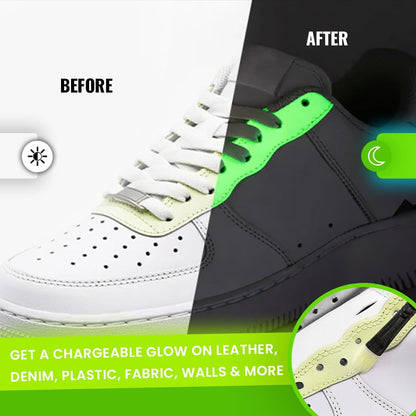ANGELUS - Glow In The Dark Green Glow Paint (Pintura que brilla en la oscuridad)