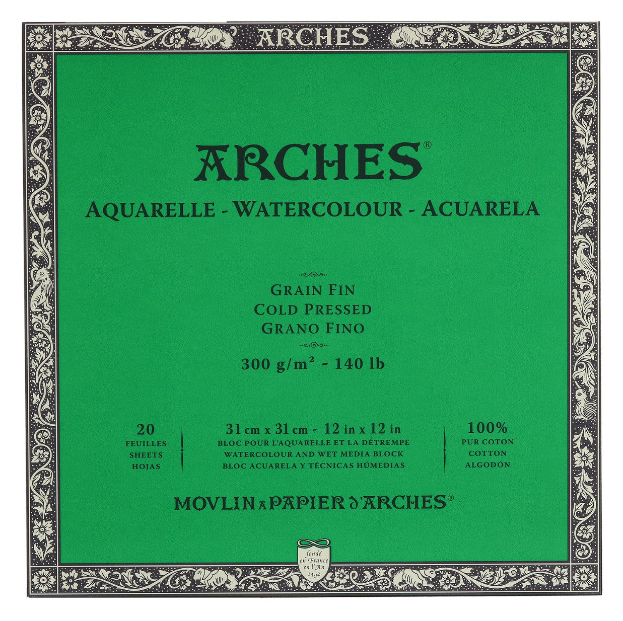 Arches Watercolor Blocks COLD-PRESSED