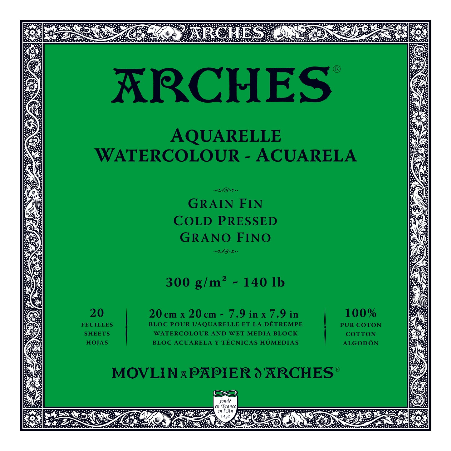 Arches Watercolor Blocks COLD-PRESSED