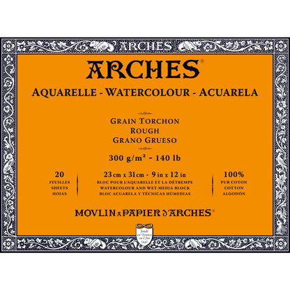 ARCHES - Libretas de Acuarelas (Watercolor Blocks) ROUGH