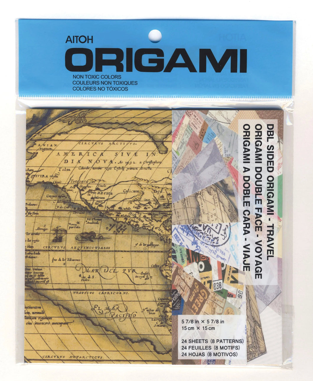 AITOH - Origami Papers (Double Sided) - Voyage