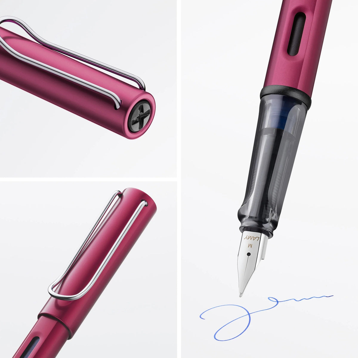 LAMY - AL-star Fountain Pen - Black Purple
