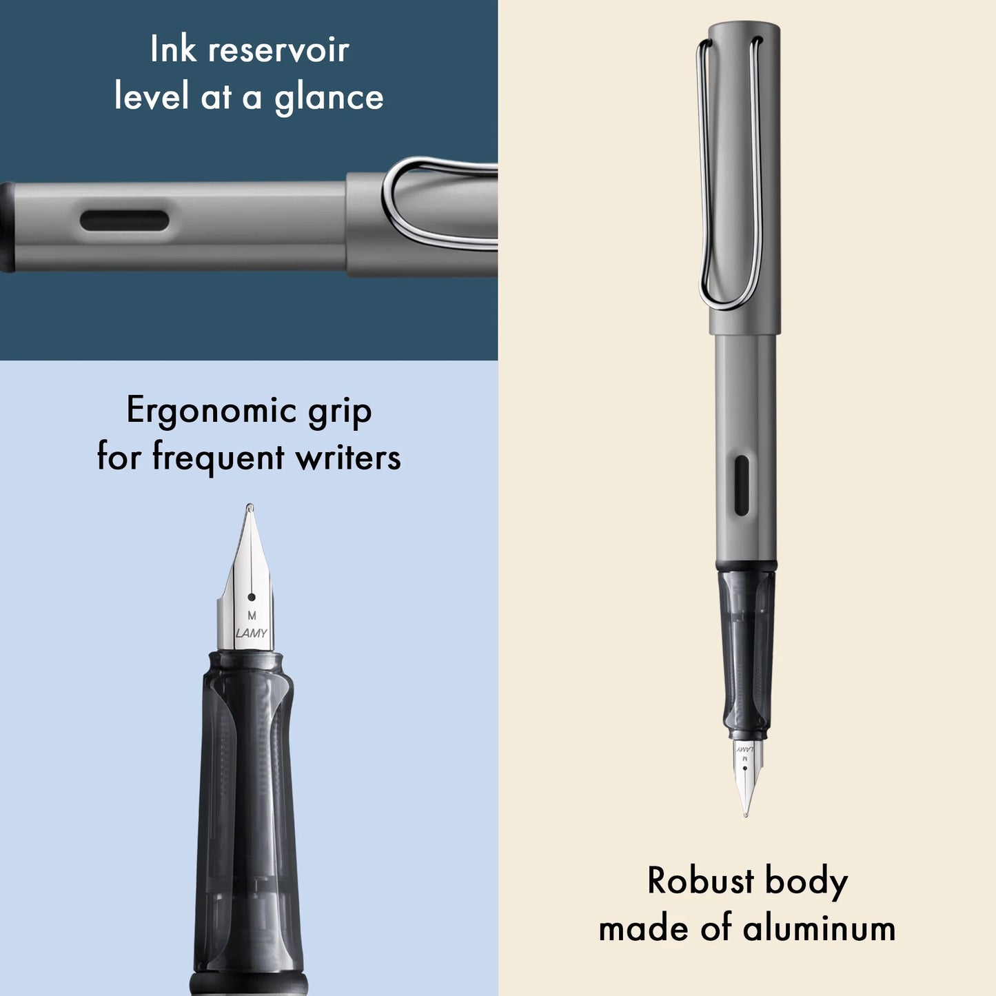 LAMY - AL-star Fountain Pen - Graphite