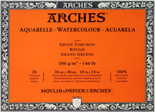 Cargar imagen en el visor de la galería, ARCHES - Libretas de Acuarelas (Watercolor Blocks) ROUGH
