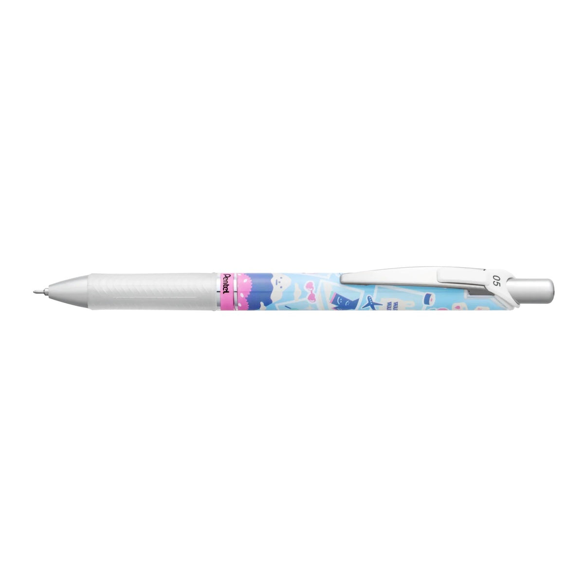 Pentel EnerGel KAWAII+9 Onomatopeya - Retráctil - Tinta de Gel - 0.5mm