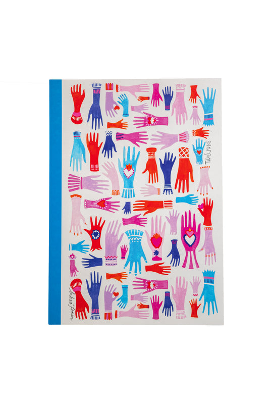 Itoya ProFolio Oasis Notebook - Studio Spotlight Series "Heart In Hand" - A5