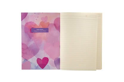 Itoya ProFolio Oasis Notebook - Studio Spotlight Series "Heart In Hand" - A5