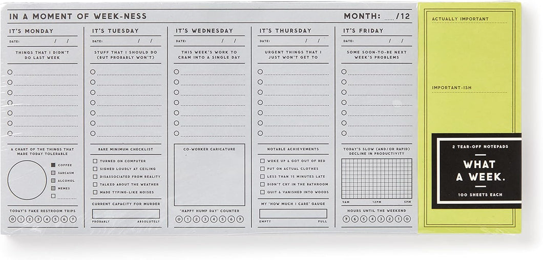 BRASS MONKEY - In a Moment of Weekness Desk Calendar