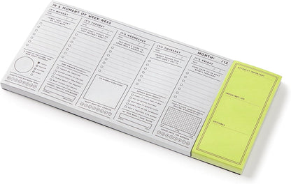 BRASS MONKEY - In a Moment of Weekness Desk Calendar