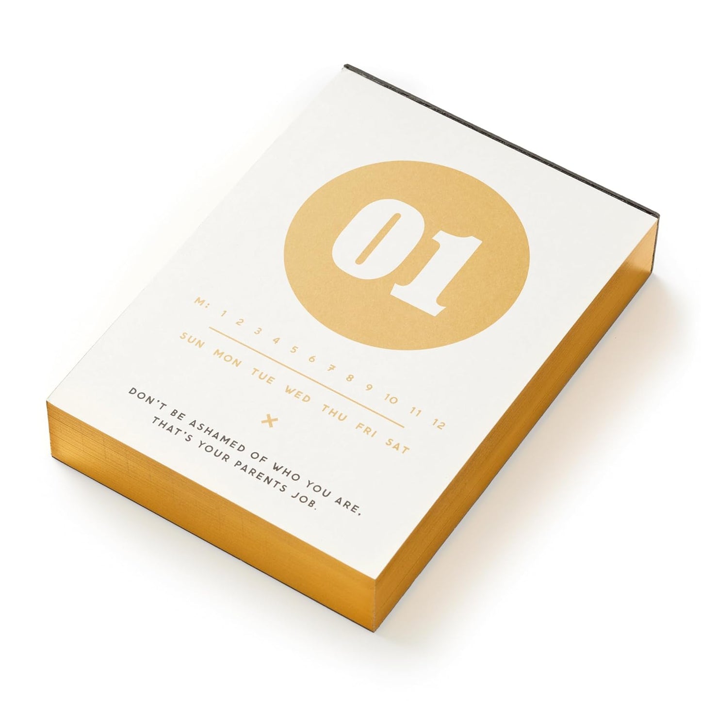 BRASS MONKEY - Make My Day Desk Calendar