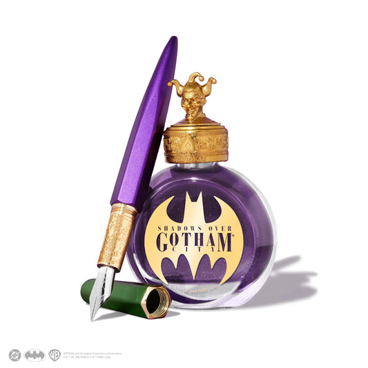 Ferris Wheel Press - Fountain Pen and Ink Set | Shadows Over Gotham City | The Joker