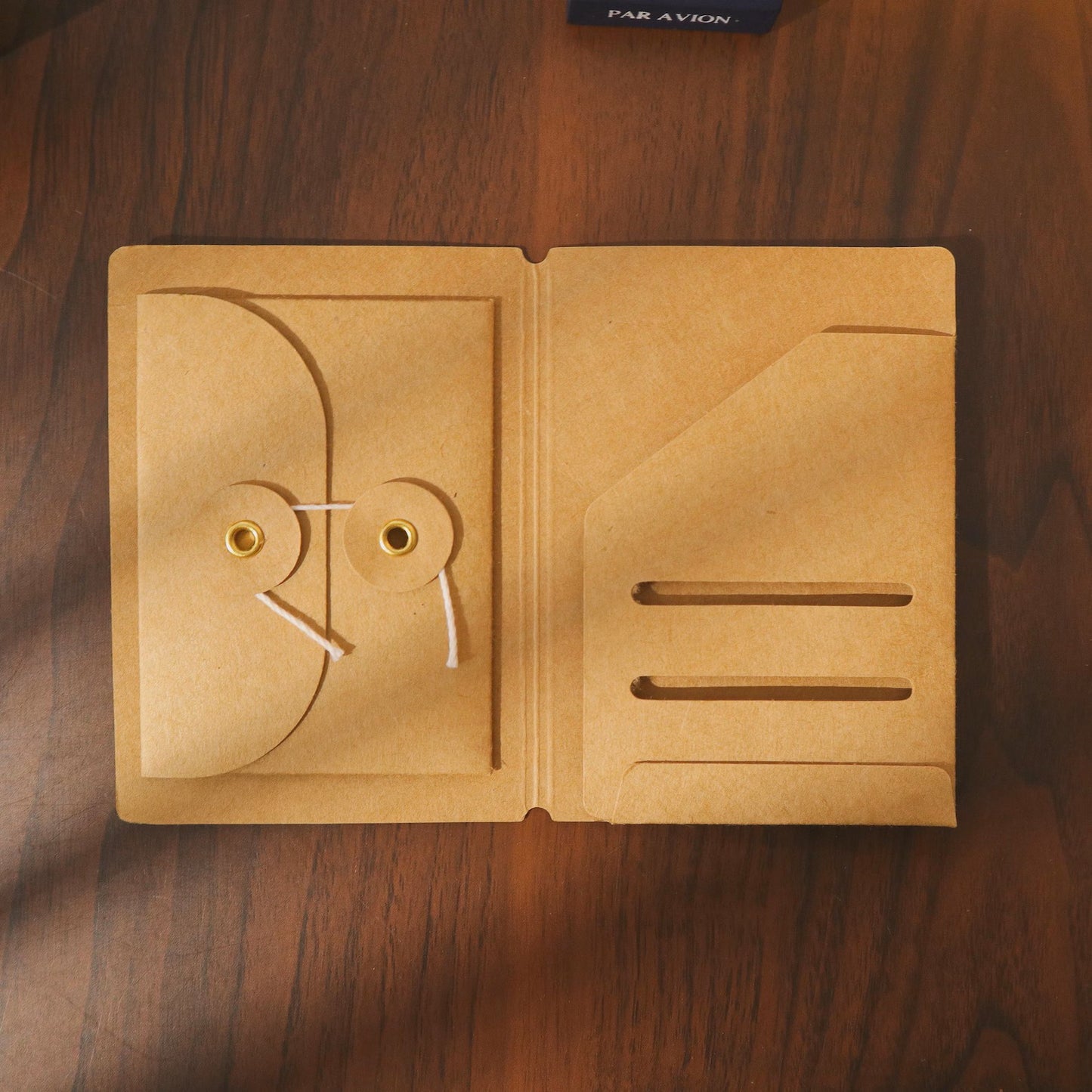 Benstore - Folder Kraft con Bolsillos para Traveler's Notebook
