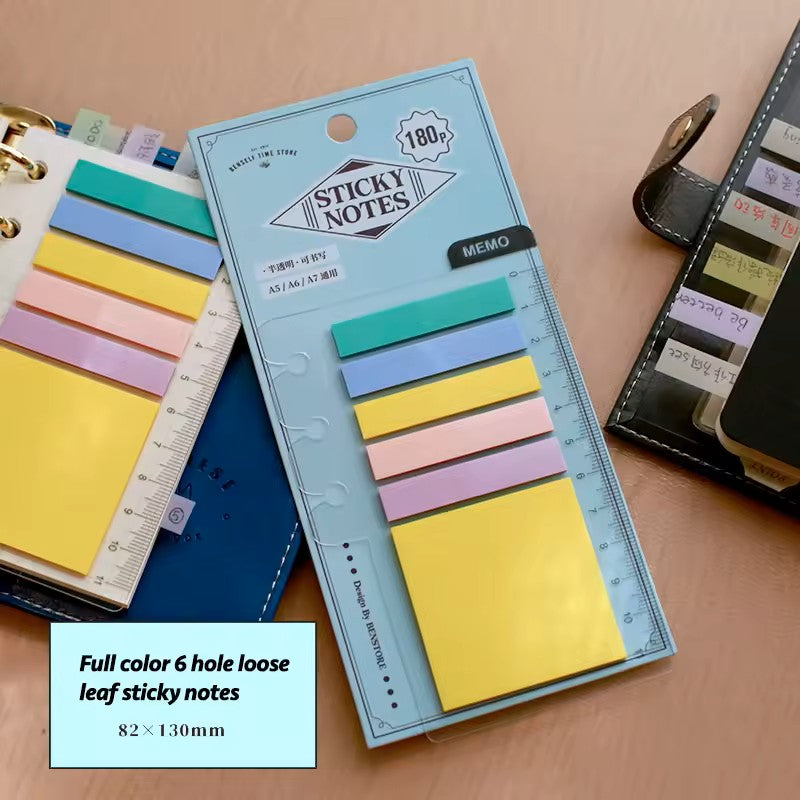 Benstore Design - Sticky Notes de PET marcapáginas