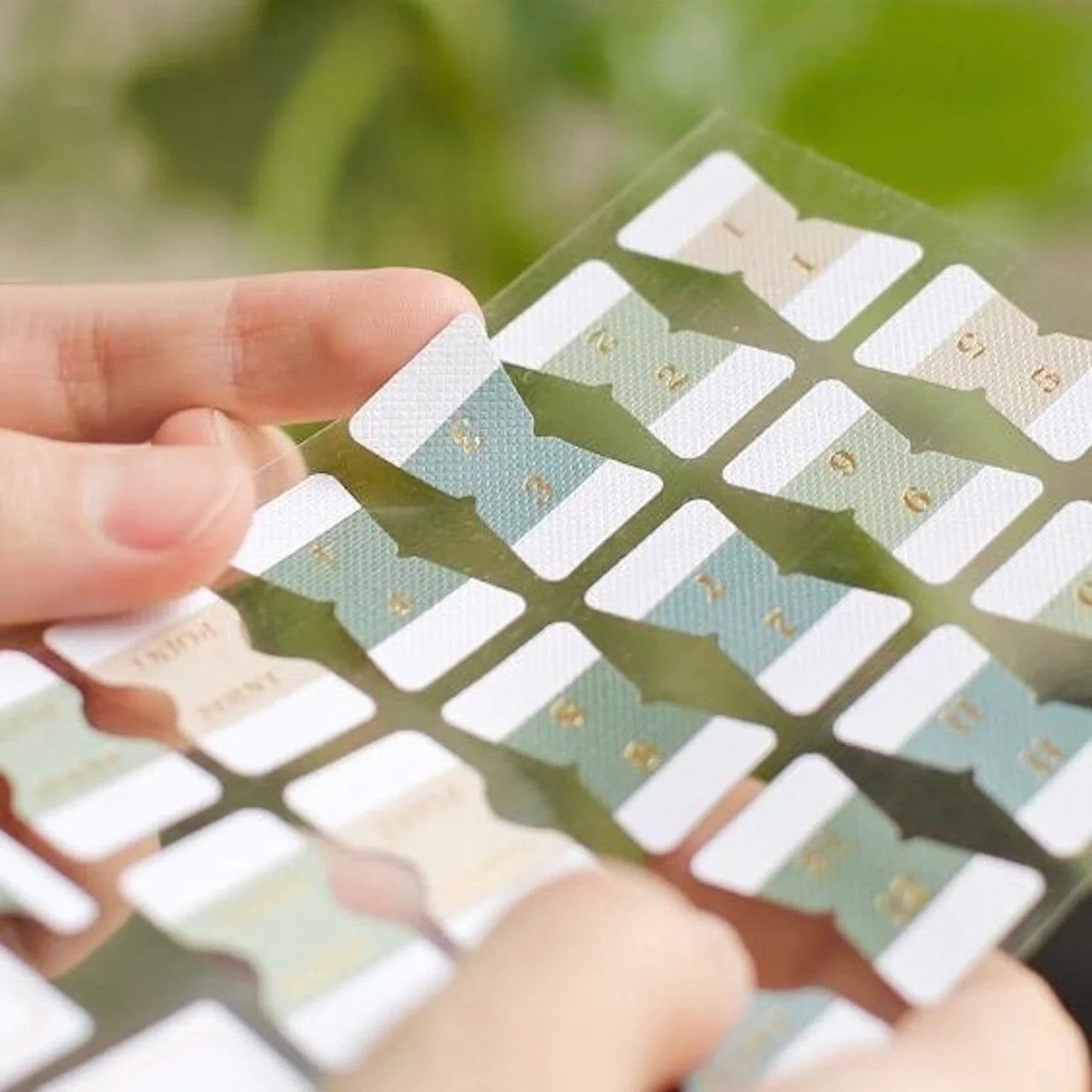 Benstore Design - Sticker - Pegatinas de Pestaña de Índice