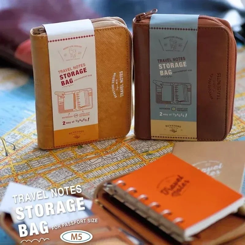 Benstore Design - Travel Notes Storage Bag - Cartapacio para Notas y Pasaporte