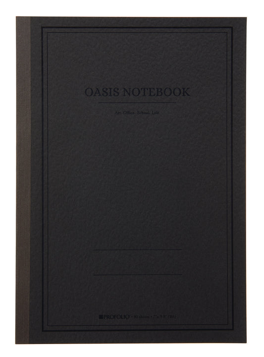 Itoya ProFolio Oasis Notebook B5 - De Rayas - Charcoal