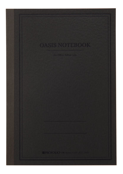 Itoya ProFolio Oasis Notebook A5 - De Rayas  - Charcoal