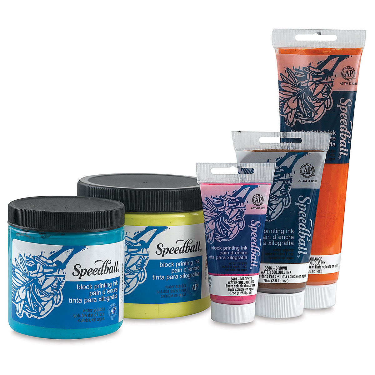 SPEEDBALL - Block Printing Inks Water-Based (Tinta de Impresion Xilogr ...