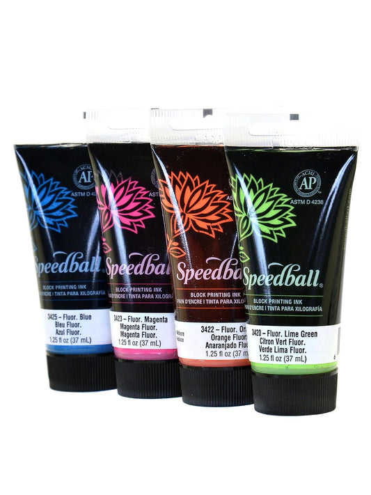 SPEEDBALL - Block Printing Inks Water-Based (Tinta de Impresion Xilografía)