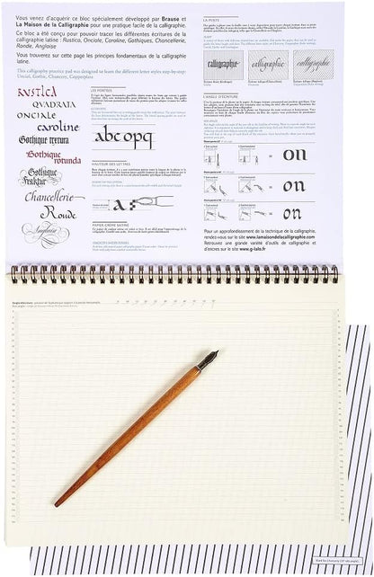 LIBRO - BRAUSE - Libreta de Práctica de Caligrafía (Calligraphy Practice Pad)