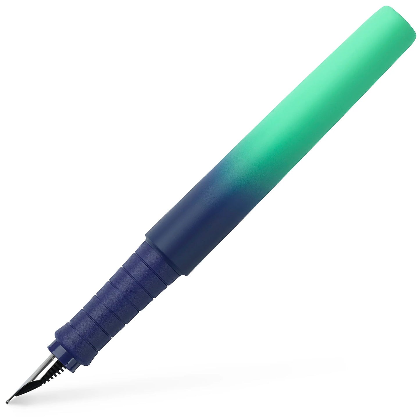 Faber-Castell - Poly Fountain Pen - Buzzing Blue - Medium