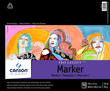Cargar imagen en el visor de la galería, CANSON - Artist Series Pro-Layout Marker Pads - 50lb - 50 hojas
