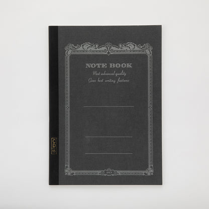 Apica Notebook CD-15 (Semi B5) - De Rayas - Charcoal