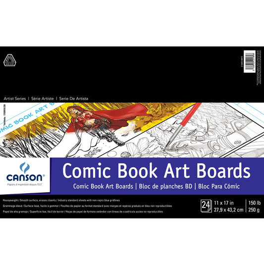 Canson Artist Series Comic Book Art Boards - Libretas para Comics y Mangas