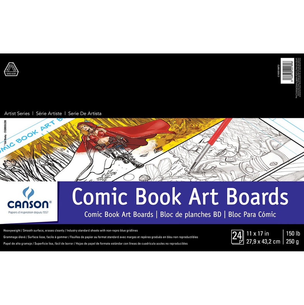 CANSON - Artist Series Comic Book Art Boards - Libretas para Comics y Mangas