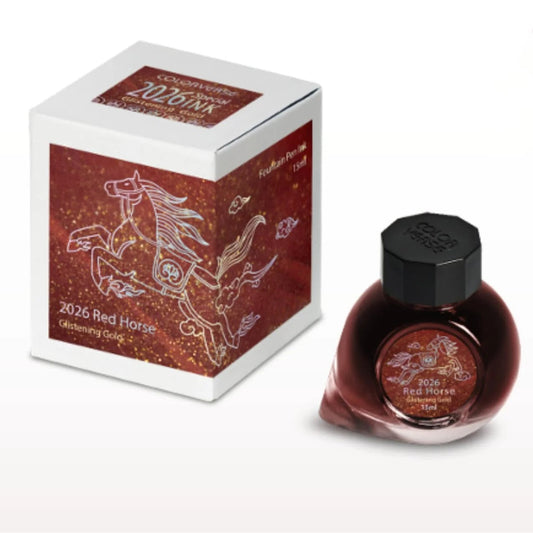 Colorverse 2026 Red Horse Gold Glistening (Special Edition) - Botella 15ml.