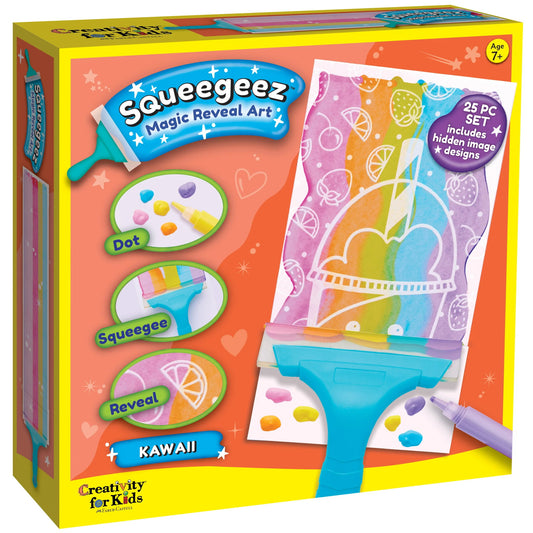 CREATIVITY FOR KIDS - Squeegeez Magic Reveal Art - Unicorn