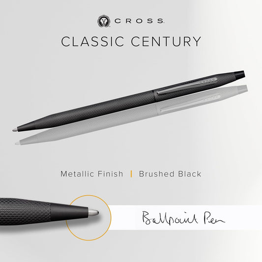 Cross Classic Century Ballpoint Pen (Bolígrafo) - Brushed Black