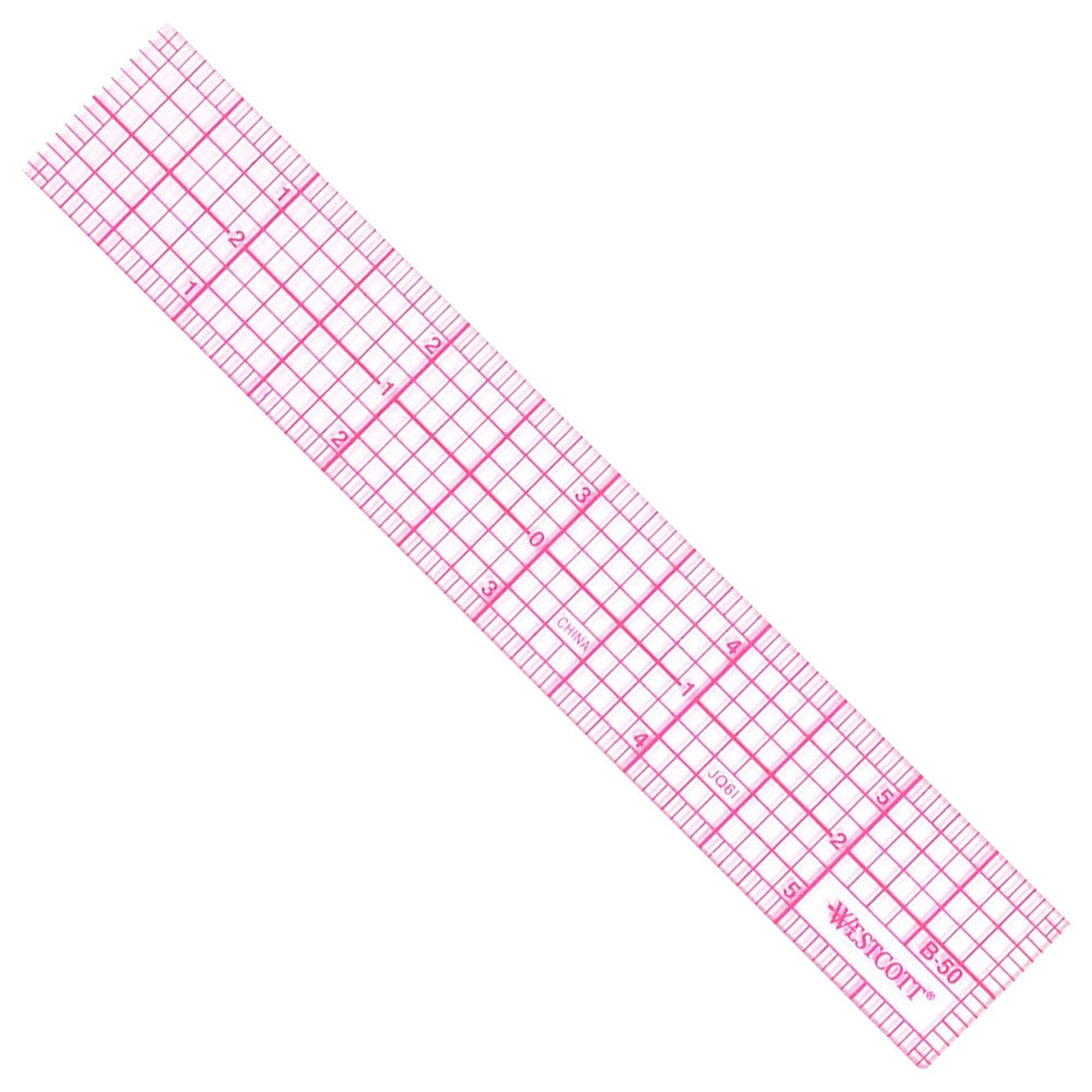 Westcott C-Thru - Regla Flexible Transparente