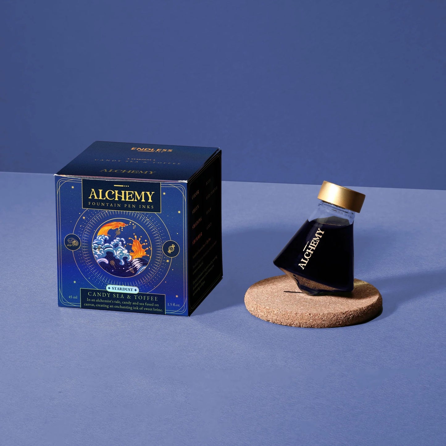 Endless Alchemy Ink - Stardust Bottled Ink Candy Sea & Toffee - 45ml.