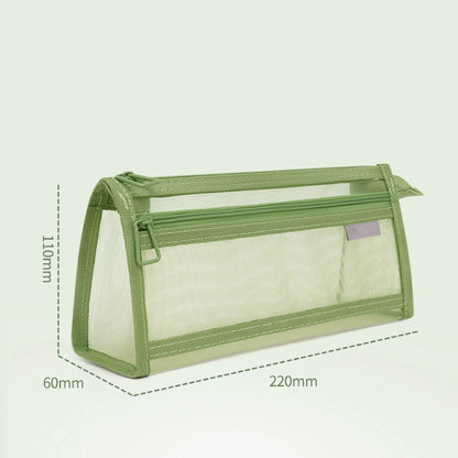 Cartucheras Transparente - Estuche - Lapicero - Triangular