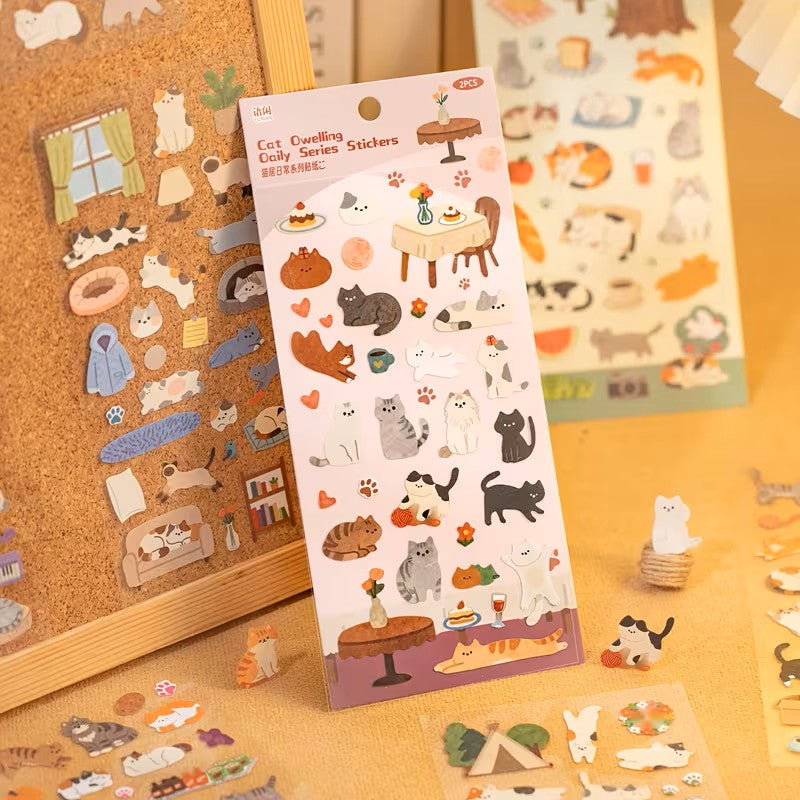 Sticker - Cats Dwelling Daily Serie