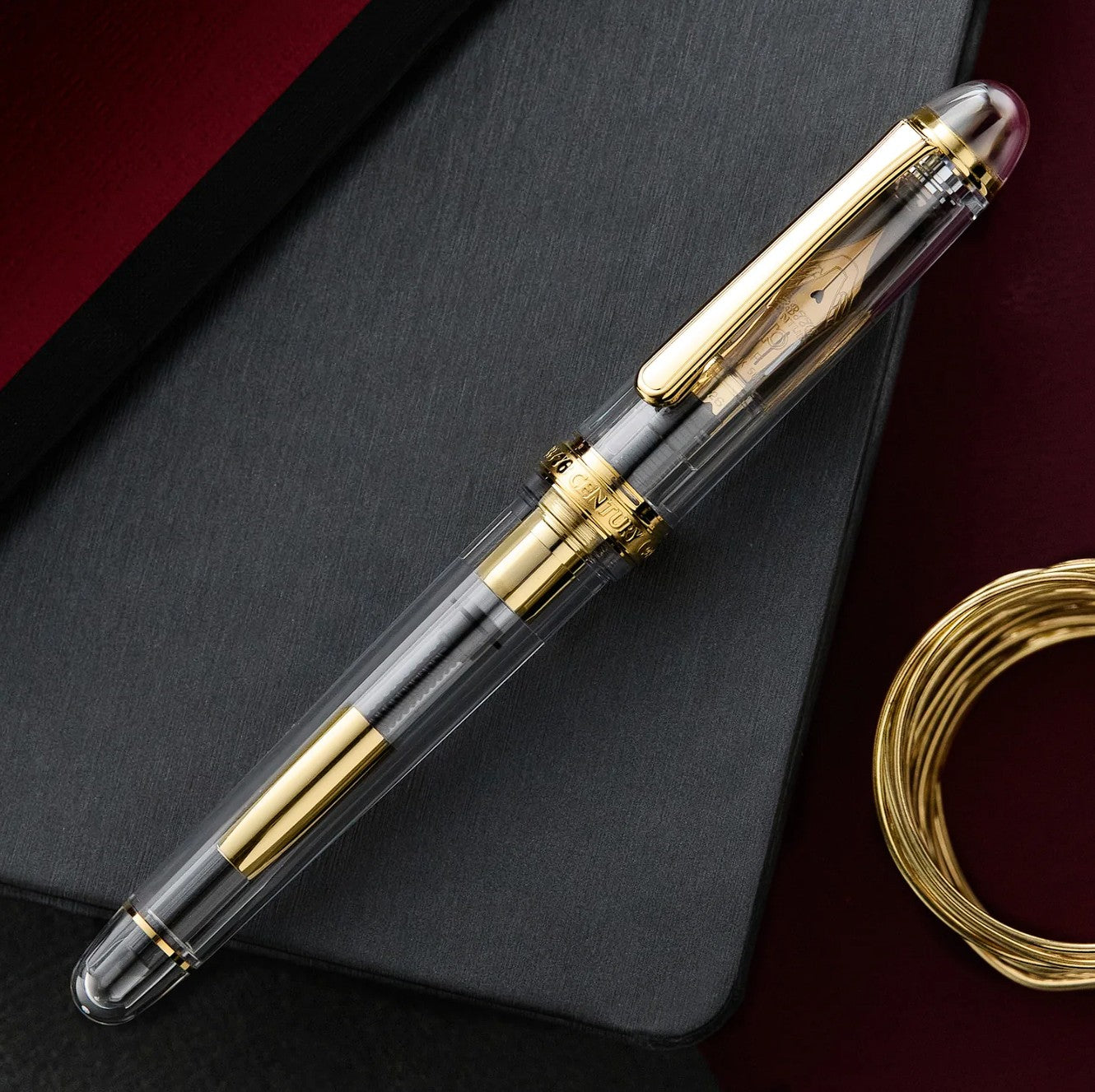 Platinum #3776 Century Ver. 2.0 Fountain Pen - Demonstrator (Limited Edition) - Broad