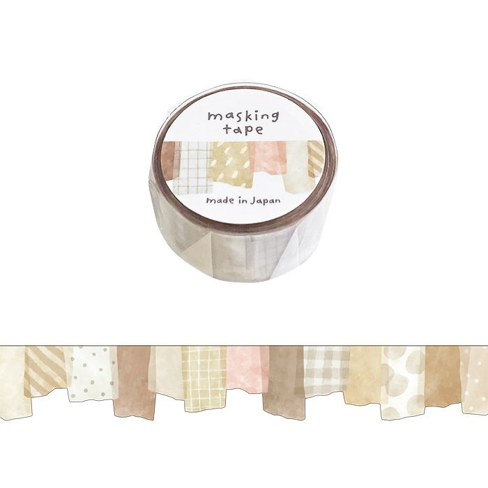 Mine Wave Masking Tape - Collage