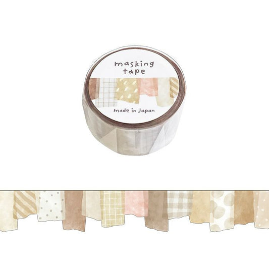 Mine Wave Masking Tape - Collage
