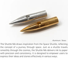 Cargar imagen en el visor de la galería, Colorverse Shuttle Nib Brass
