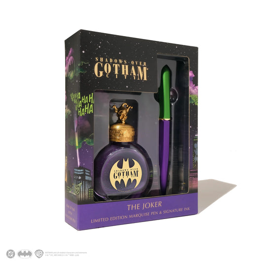 Ferris Wheel Press - Fountain Pen and Ink Set | Shadows Over Gotham City | The Joker