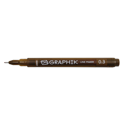 DERWENT - Graphik Line Maker Pens (Fineliners Pens)