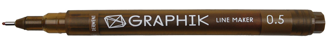 DERWENT - Graphik Line Maker Pens (Plumillas Fineliners)