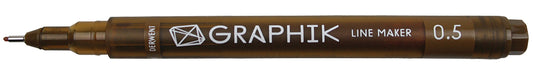 DERWENT - Graphik Line Maker Pens (Plumillas Fineliners)