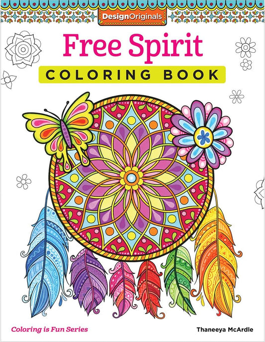 DESIGN ORIGINALS - Free Spirit - Libro de Colorear