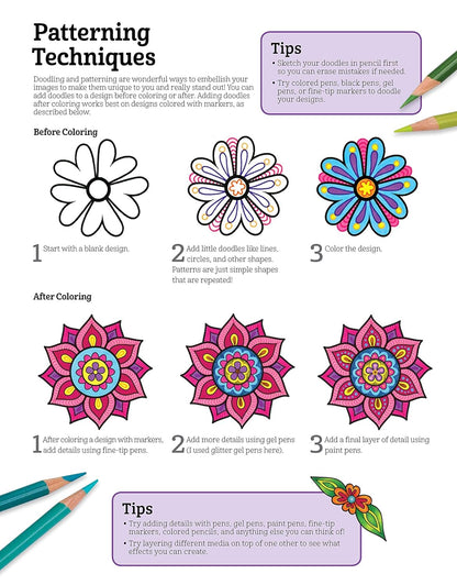 DESIGN ORIGINALS - 	GROOVY ABSTRACT - Libro de Colorear
