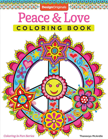 DESIGN ORIGINALS - PEACE &amp; LOVE - Coloring Book