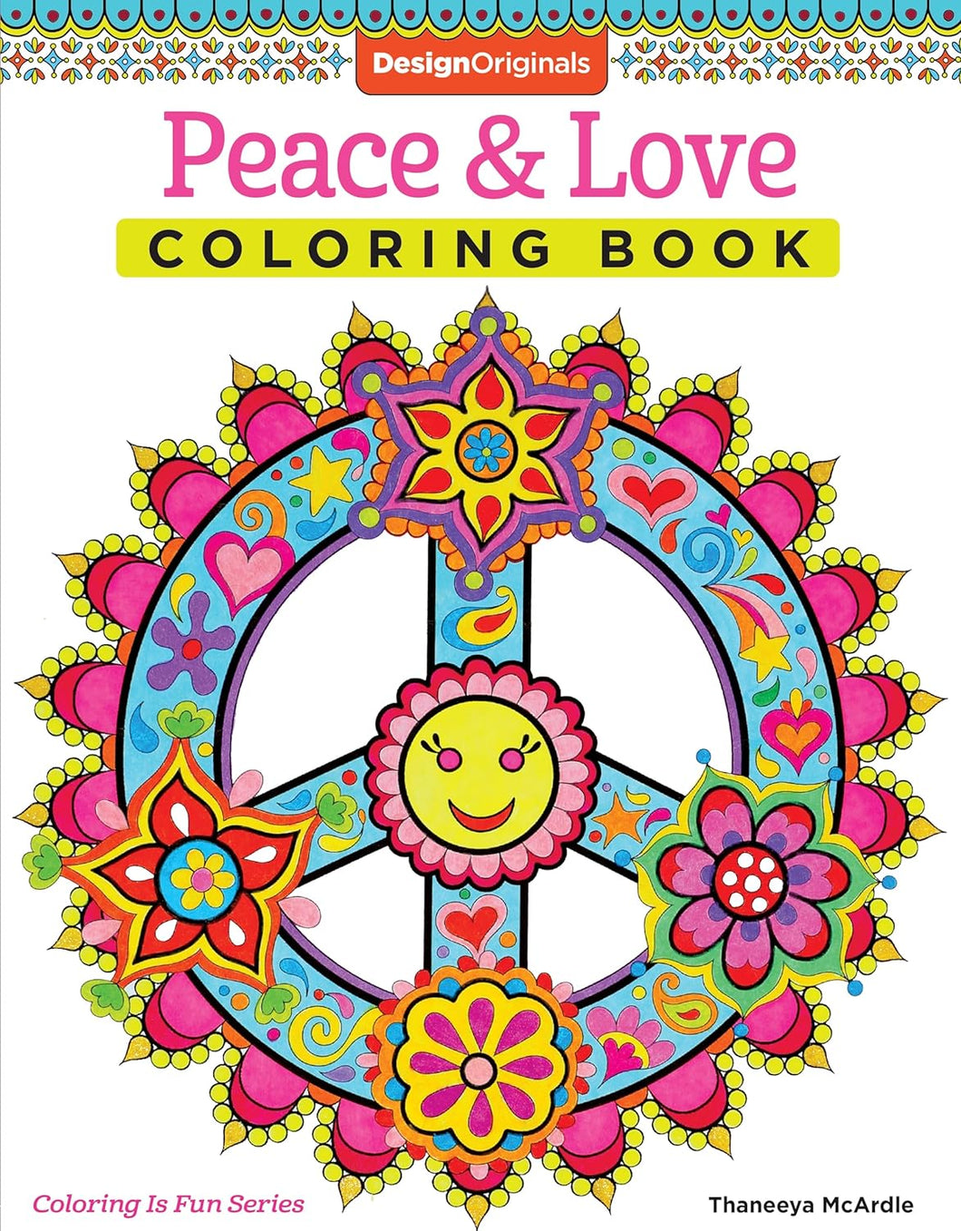 DESIGN ORIGINALS - PEACE & LOVE - Libro de Colorear