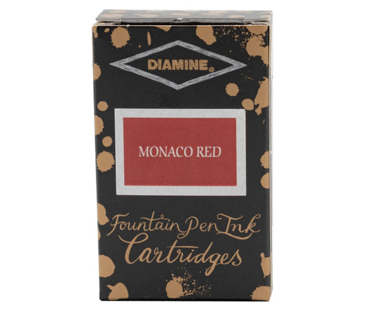 Diamine Monaco Red - Cartuchos 18 unidades