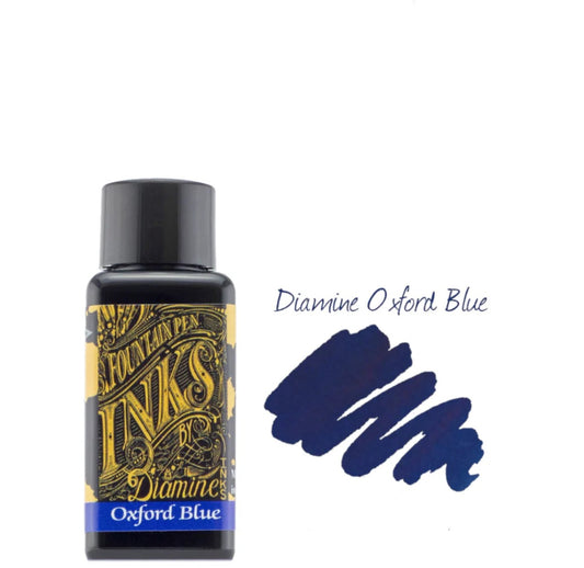 Diamine Oxford Blue - Botella 30ml.